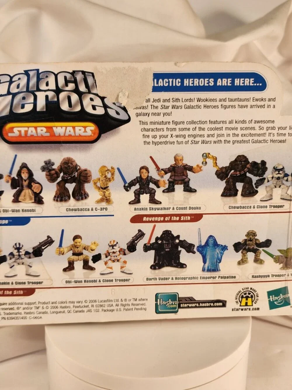 NEW IN BOX  Galactic Heroes STAR WARS action figure LOT